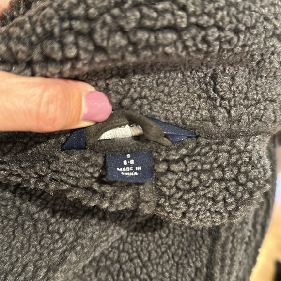 Land’sEnd polyester coat in moss green - Picture 5 of 6